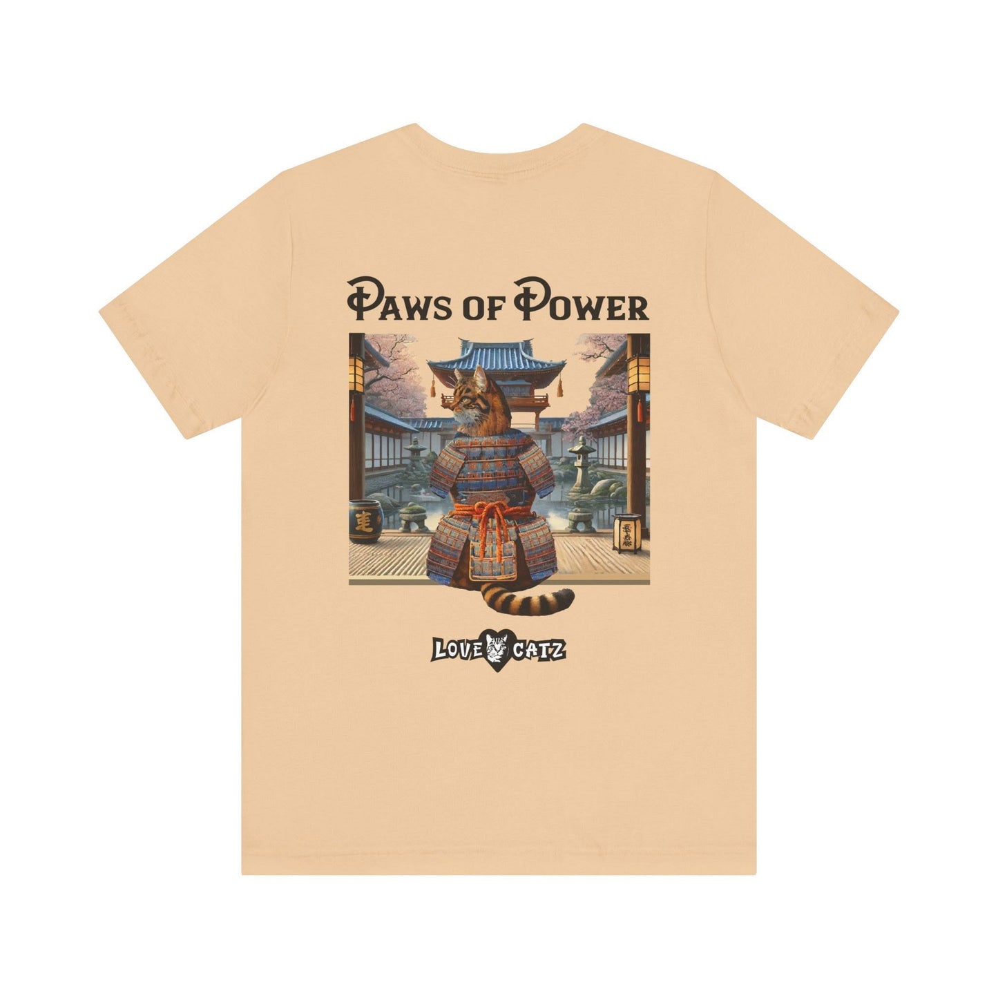 Shogun's Cat Story: T-shirt (2XL–5XL) - Design 01 - Double-Sided