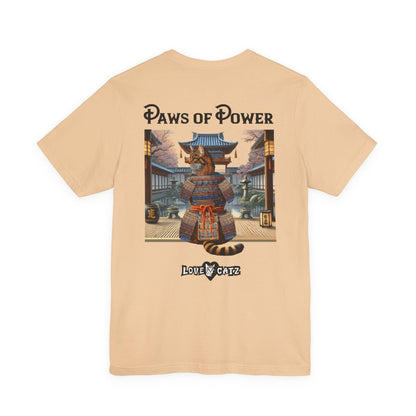 Shogun's Cat Story: T-shirt (S–XL) - Design 01 - Double-Sided