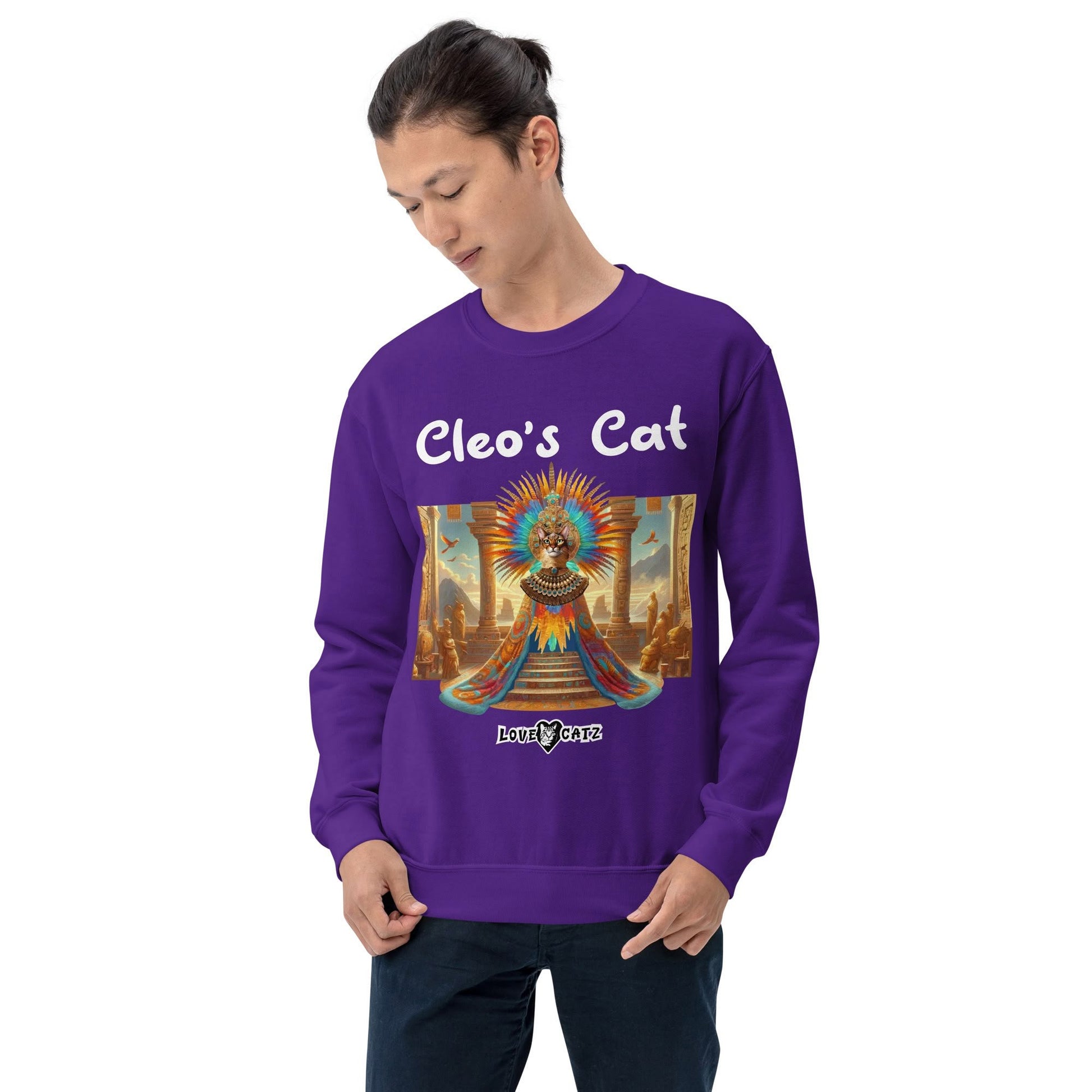 Cleo'sCatStory-Sweatshirt-LoveCatz.Store