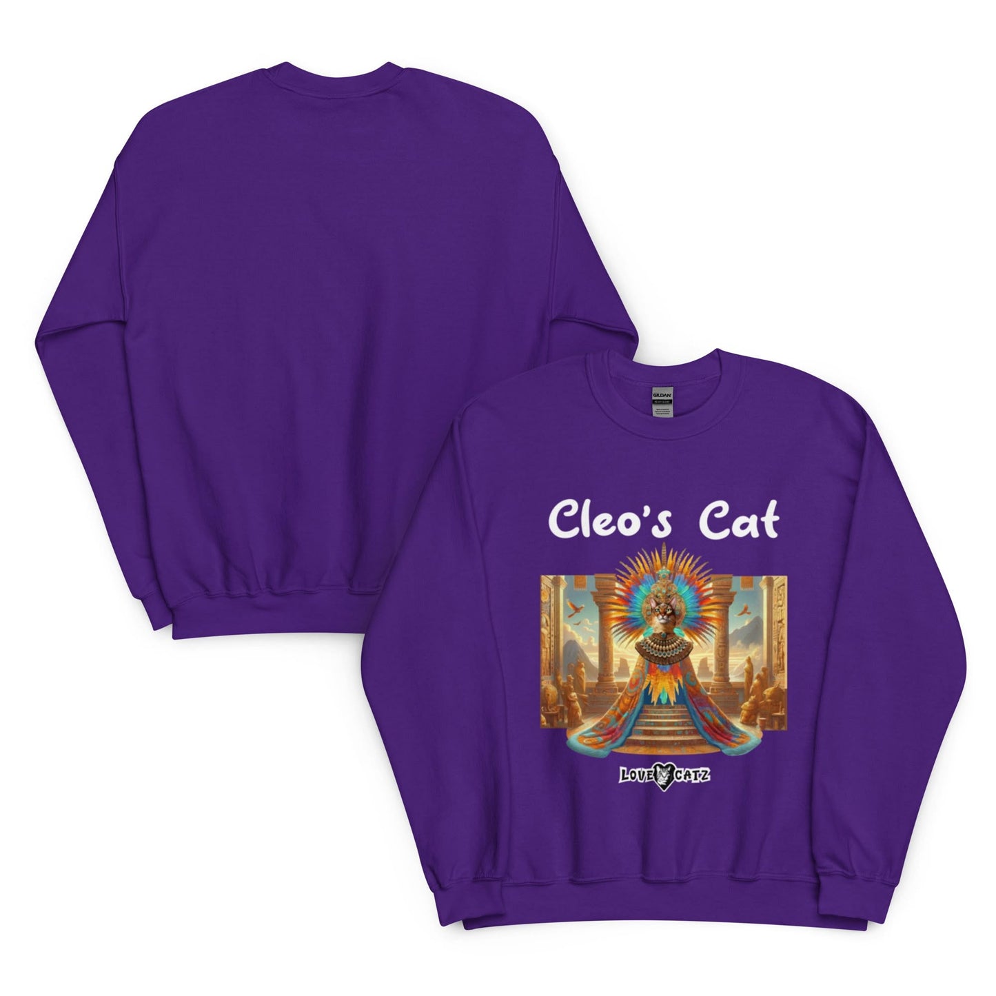 Cleo'sCatStory-Sweatshirt-LoveCatz.Store