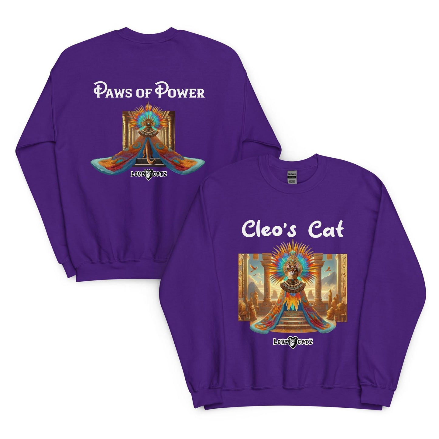 Cleo'sCatStory-Sweatshirt-LoveCatz.Store
