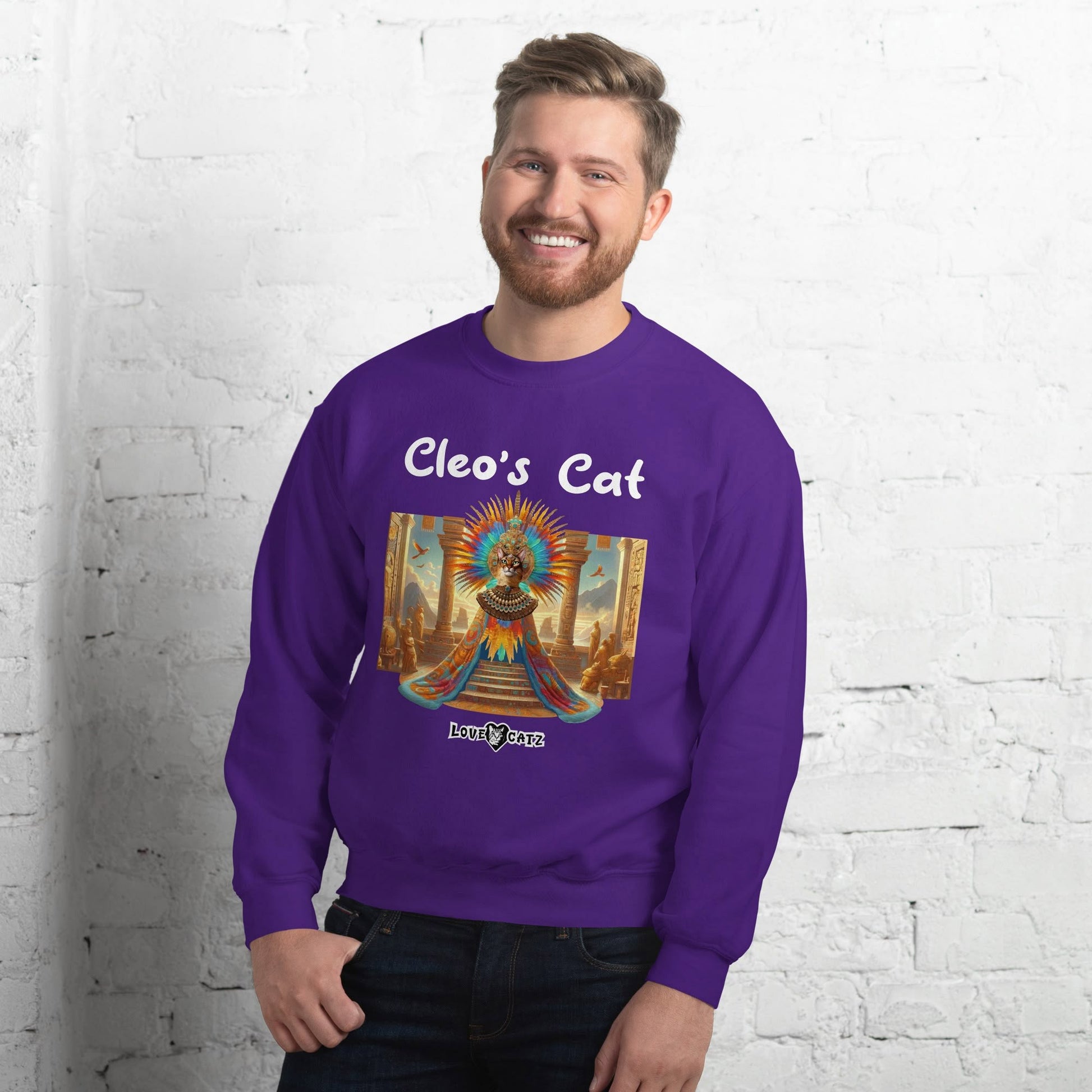 Cleo'sCatStory-Sweatshirt-LoveCatz.Store
