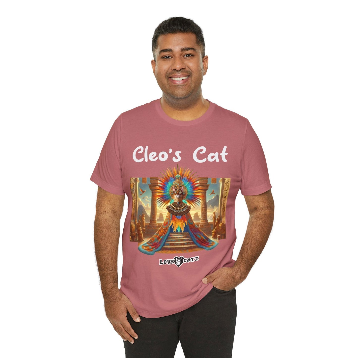 Cleo's Cat Story: T-shirt (2XL–5XL) - Design 01
