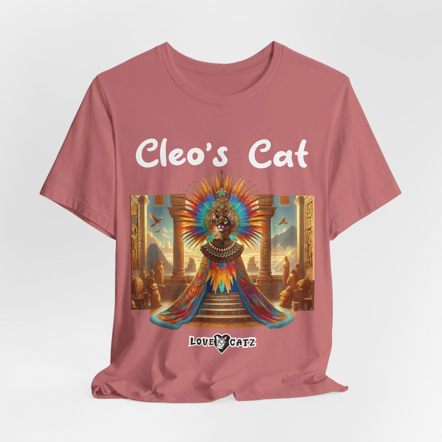 Cleo's Cat Story: T-shirt (S–XL) - Design 01 - Double-Sided