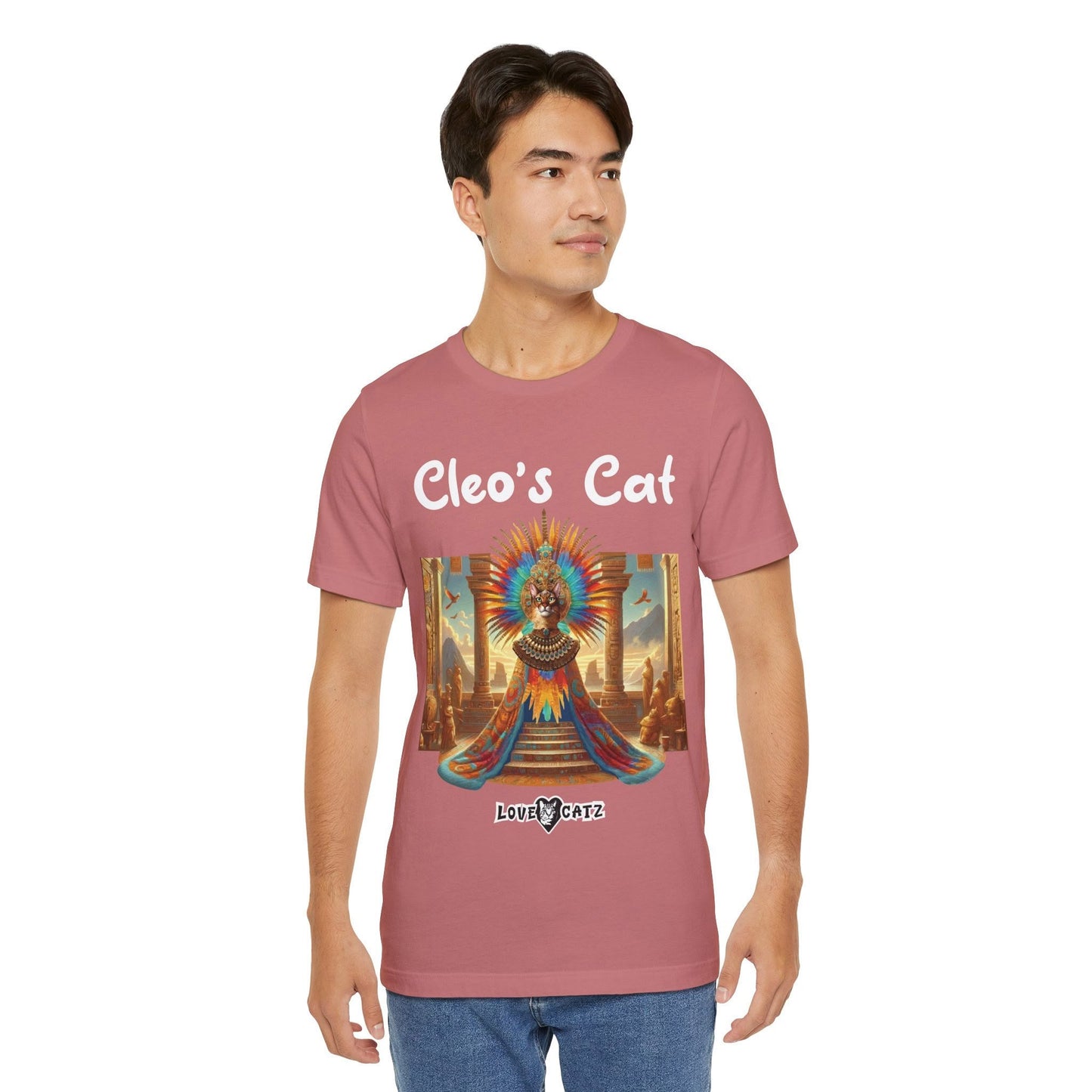 Cleo's Cat Story: T-shirt (S–XL) - Design 01 - Double-Sided