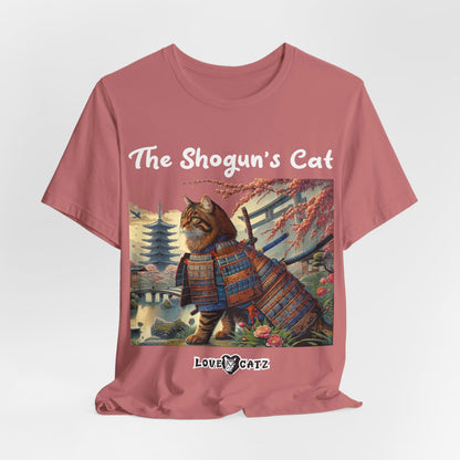 Shogun's Cat Story: T-shirt (2XL–5XL) - Design 01 - Double-Sided