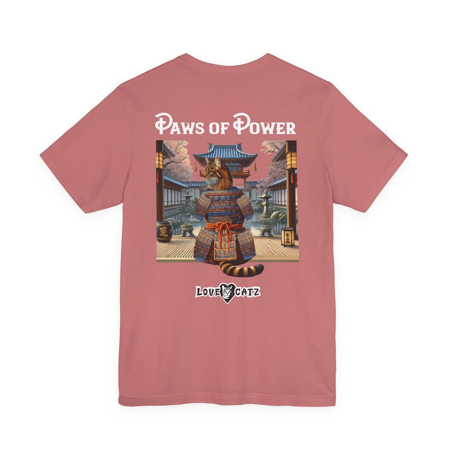 Shogun's Cat Story: T-shirt (S–XL) - Design 01 - Double-Sided