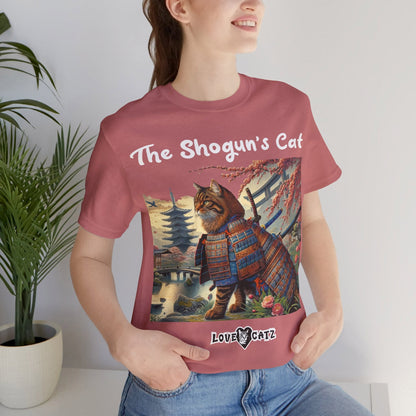 Shogun's Cat Story: T-shirt (S–XL) - Design 01 - Double-Sided