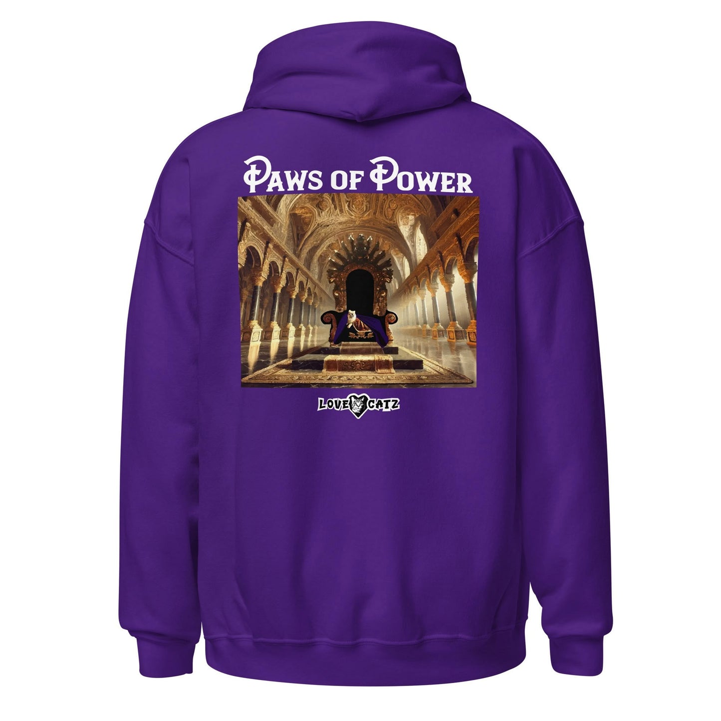 Paws of Power: Hoodie (S–XL) - Design 01A