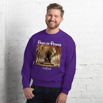 Paws of Power: Sweatshirt (2XL–5XL) - Design 01